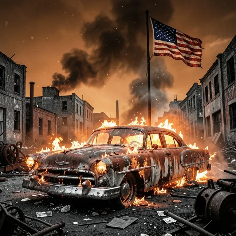 Burning the American Dream