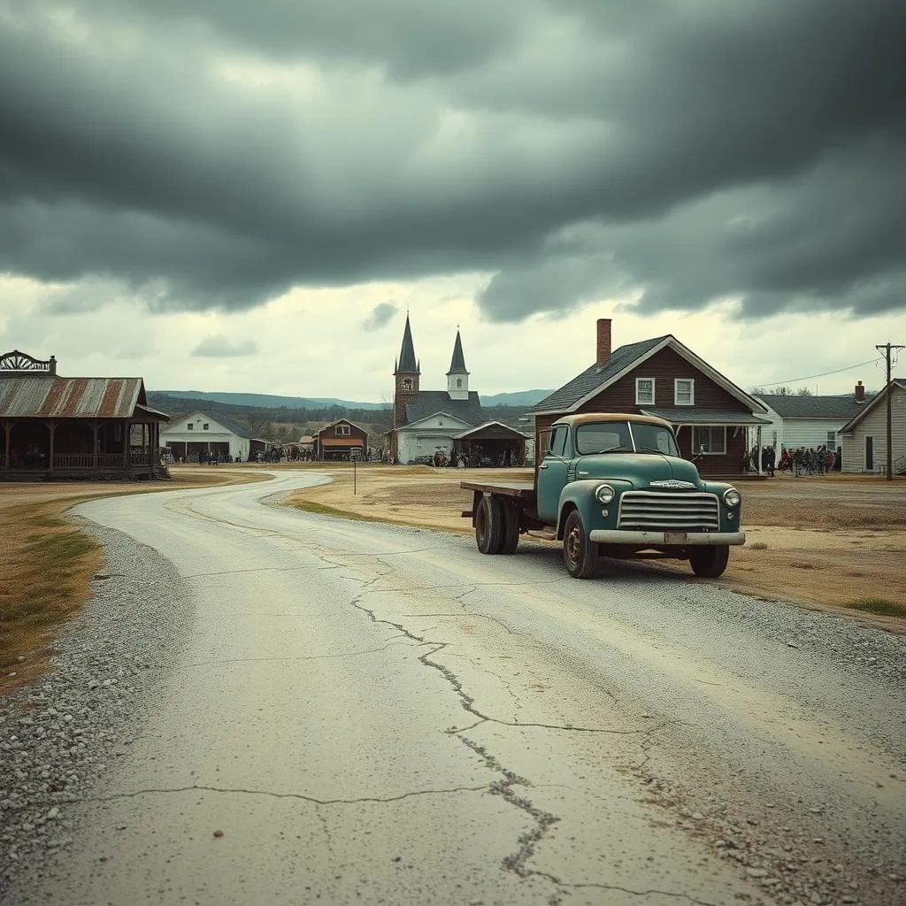 On this Gravel Road... (White Privileged)