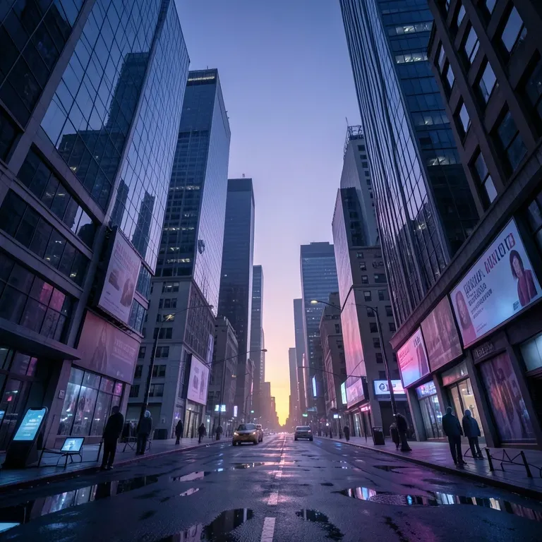 Title: Hyper-Real Ghost Towns