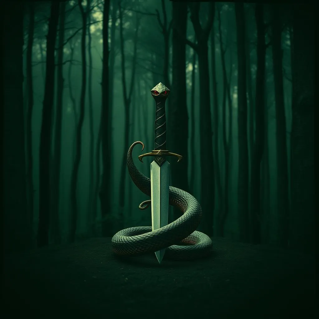 Snake and Dagger