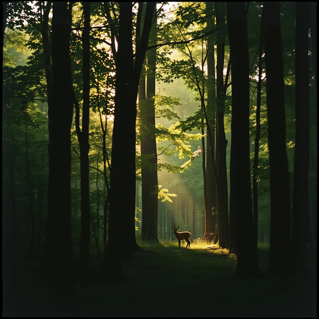 Morning Symphony in the Woods