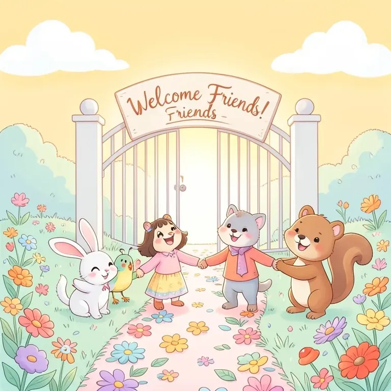 Let's make a lot of friends