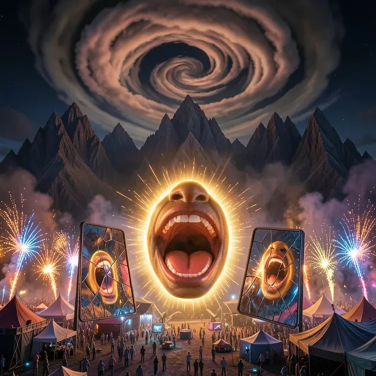 WHEN THE HEAVENS YODEL BACK