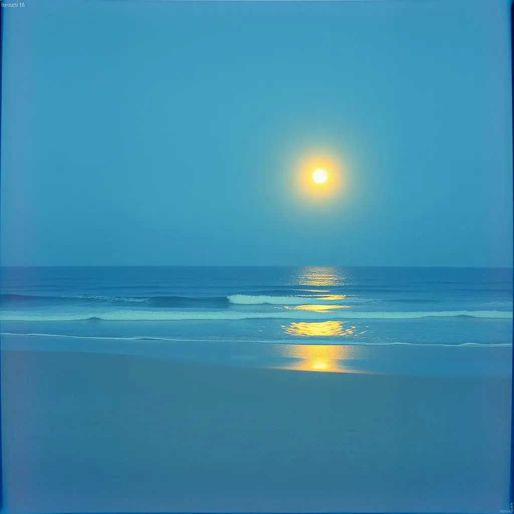Shadows on golden sands