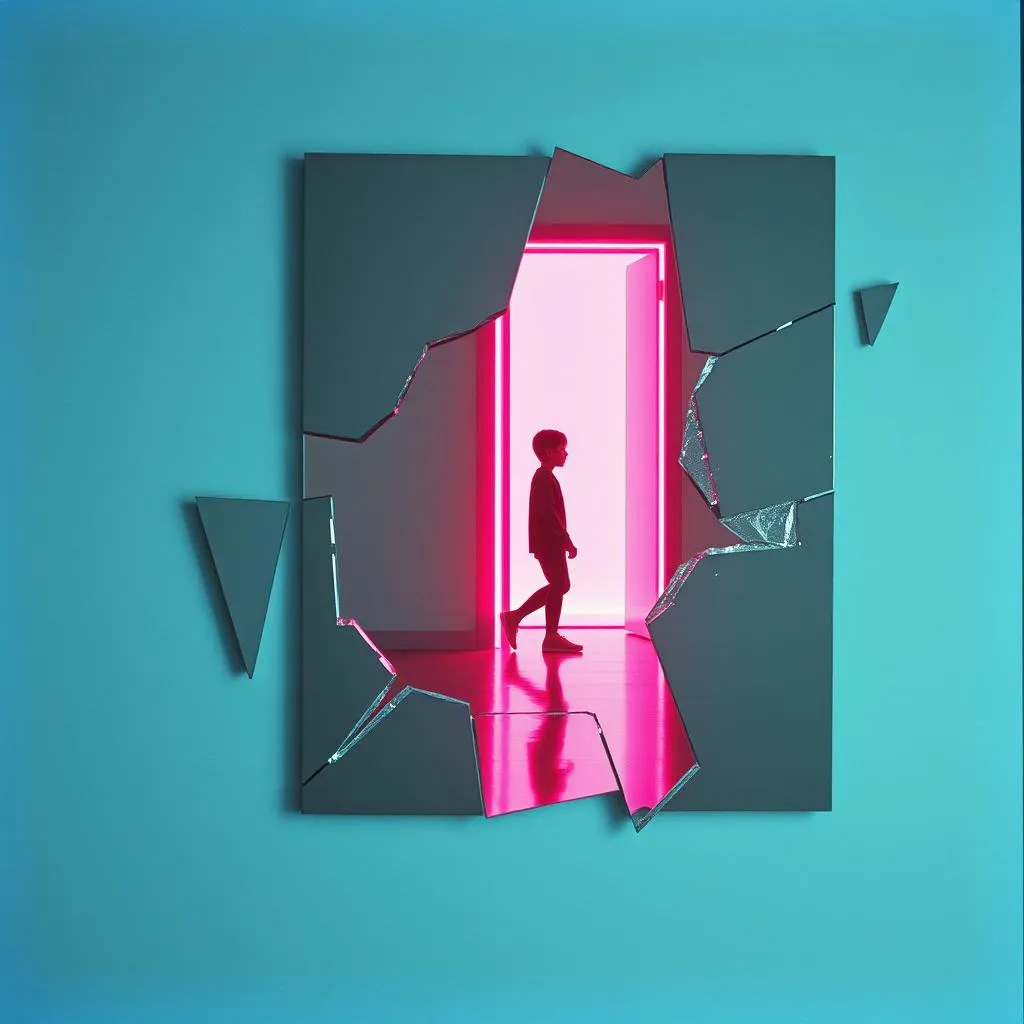 Broken Glass Childhood