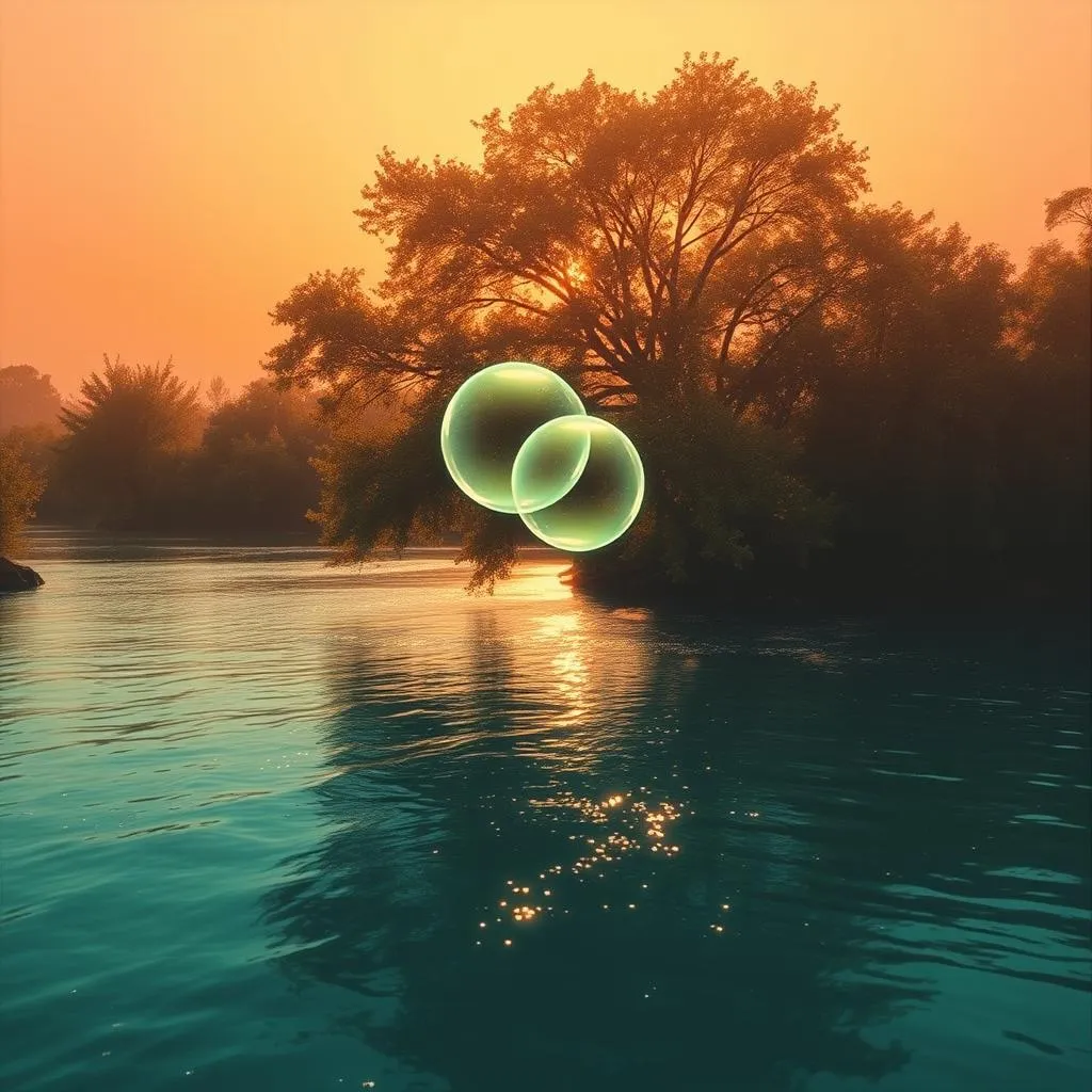 Sitting by a Crystal River