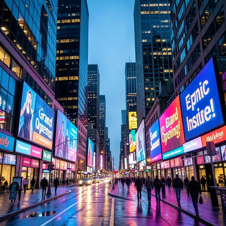 City Lights Rise