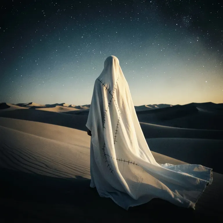 Man in white