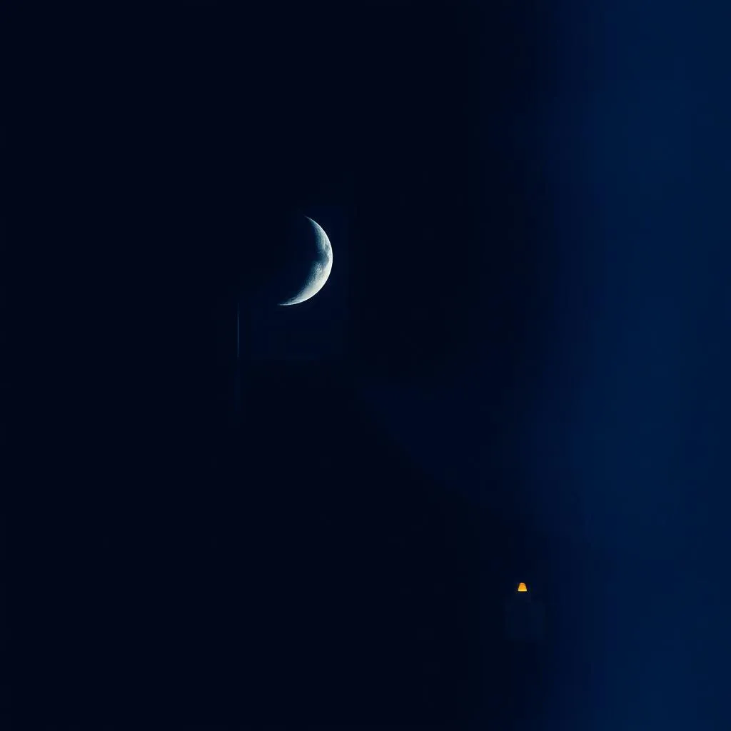 Mond zieht's