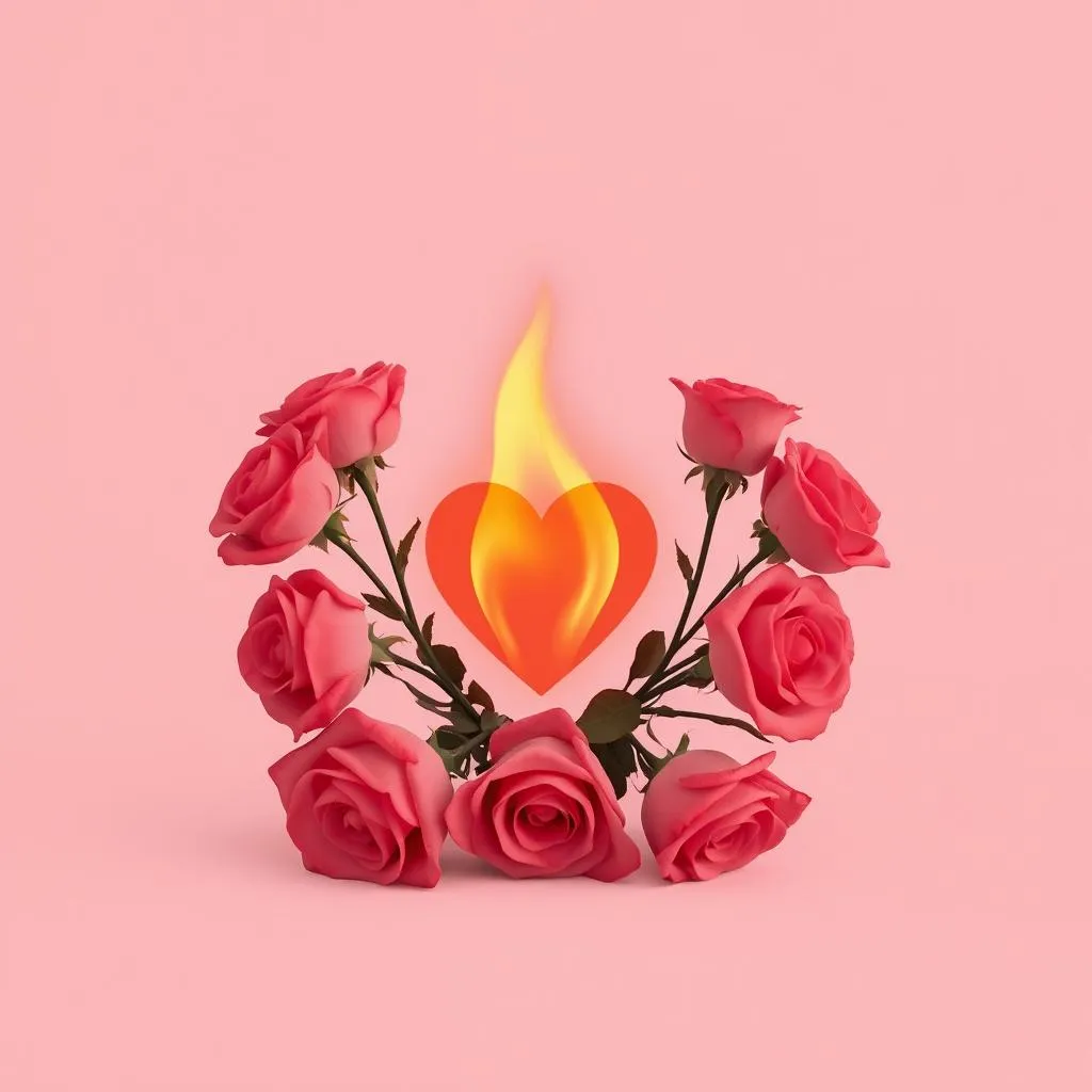 Coração Queima de Amor