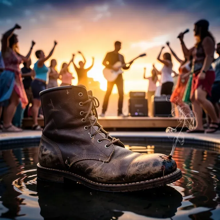 Boots at Sundown
