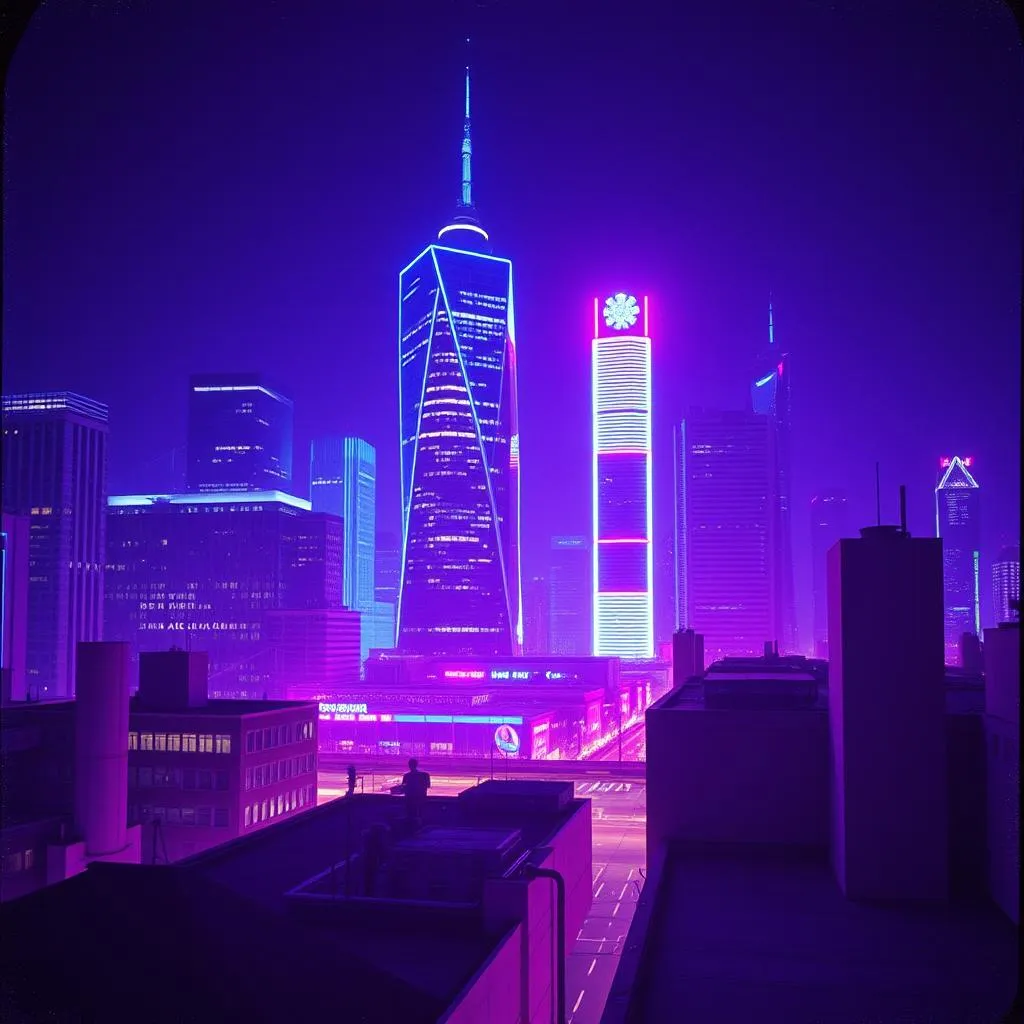 Neon Static