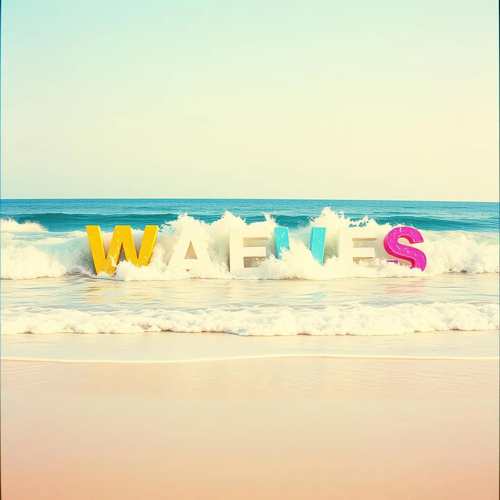 A few letters or somethin.