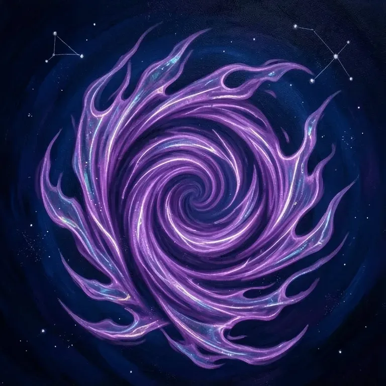 STAR - "PURPLE FLAME" 8D