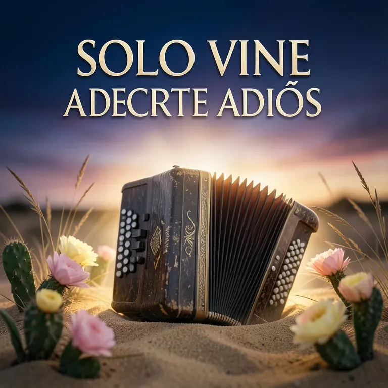 SOLO VINE A DECIRTE ADIÓS