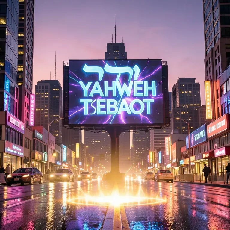 יהוה YAHWEH Tsebaot berkuasa