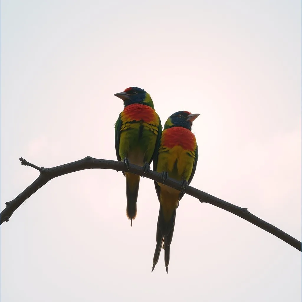 Two little hearts