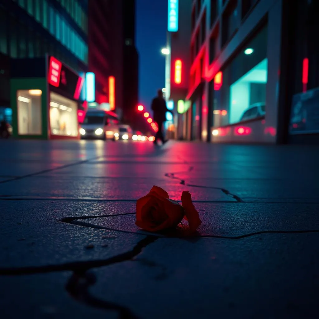 Cold roses