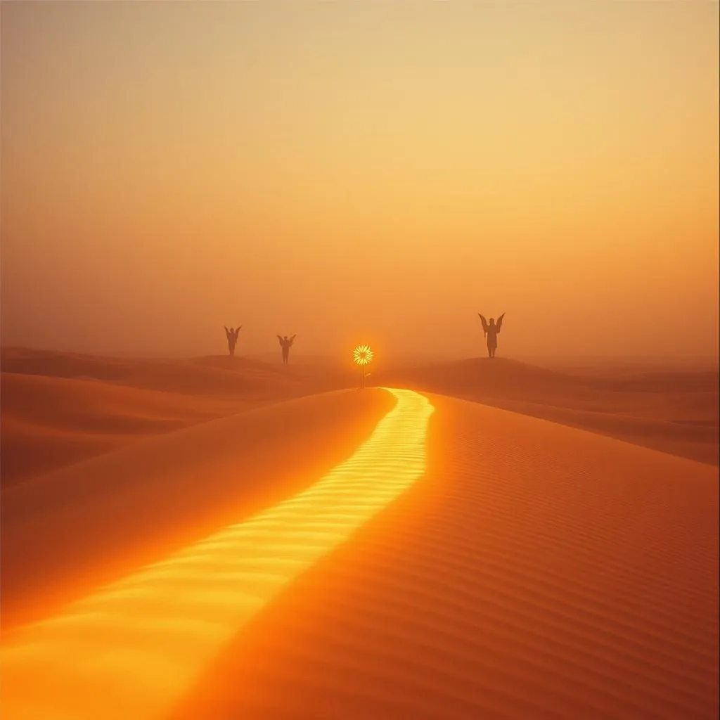 Horizonte de areia