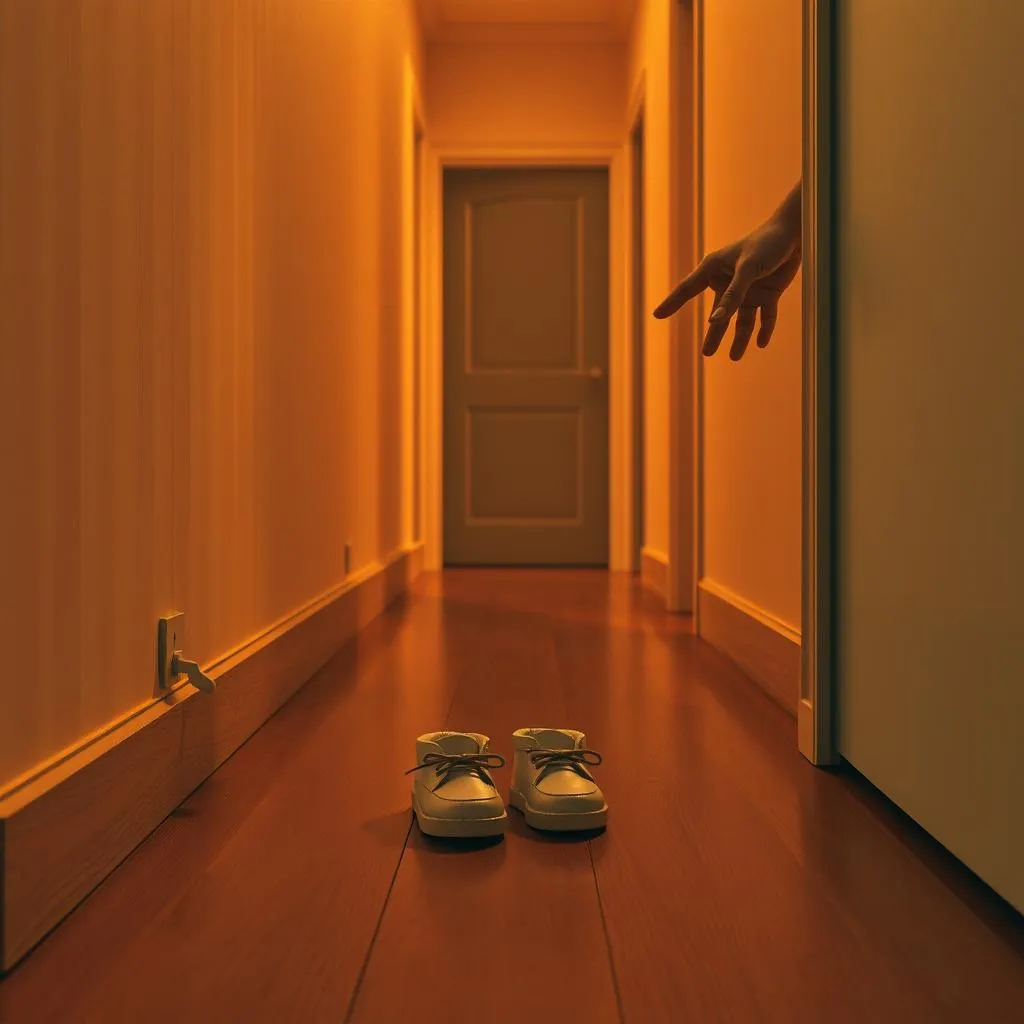 Little Boots in the Hallway