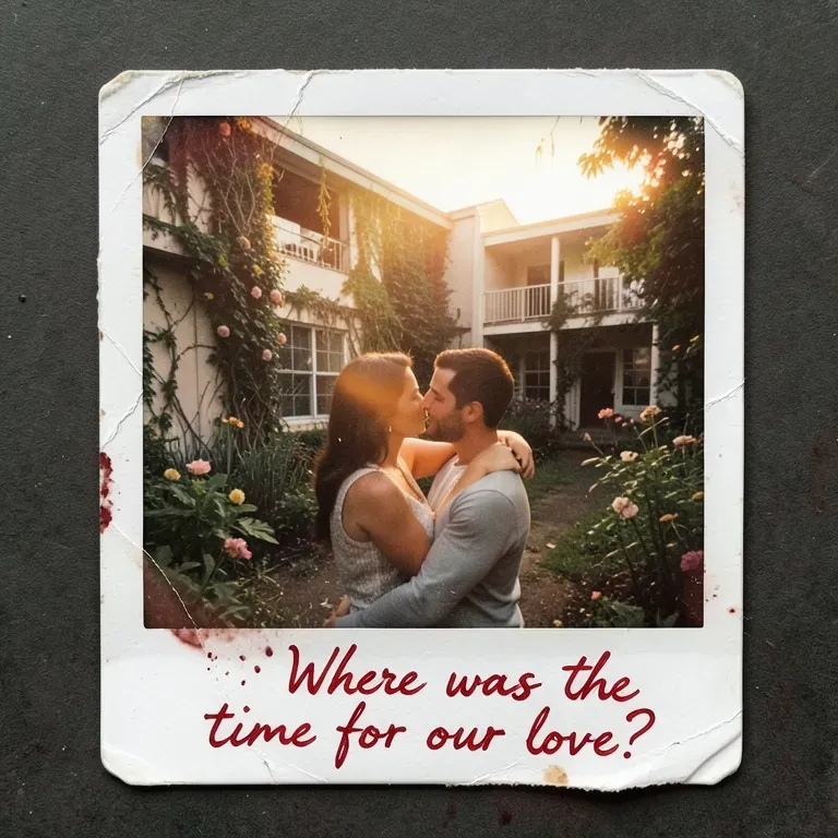 Where was the time for our love?