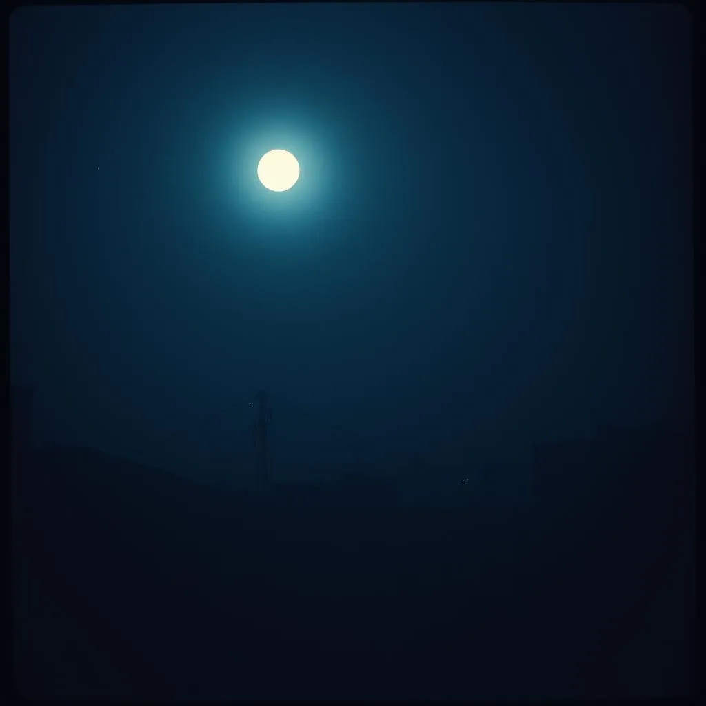 Bayangmu di malam sepi