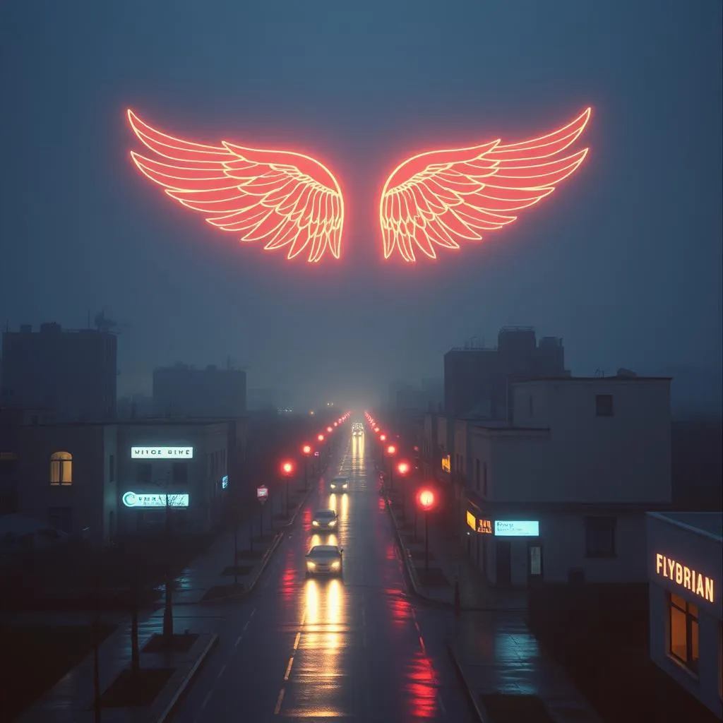 The wings of love
