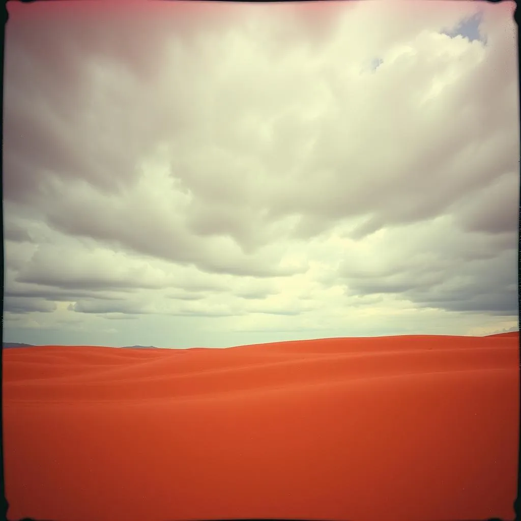 Blut an roten sand