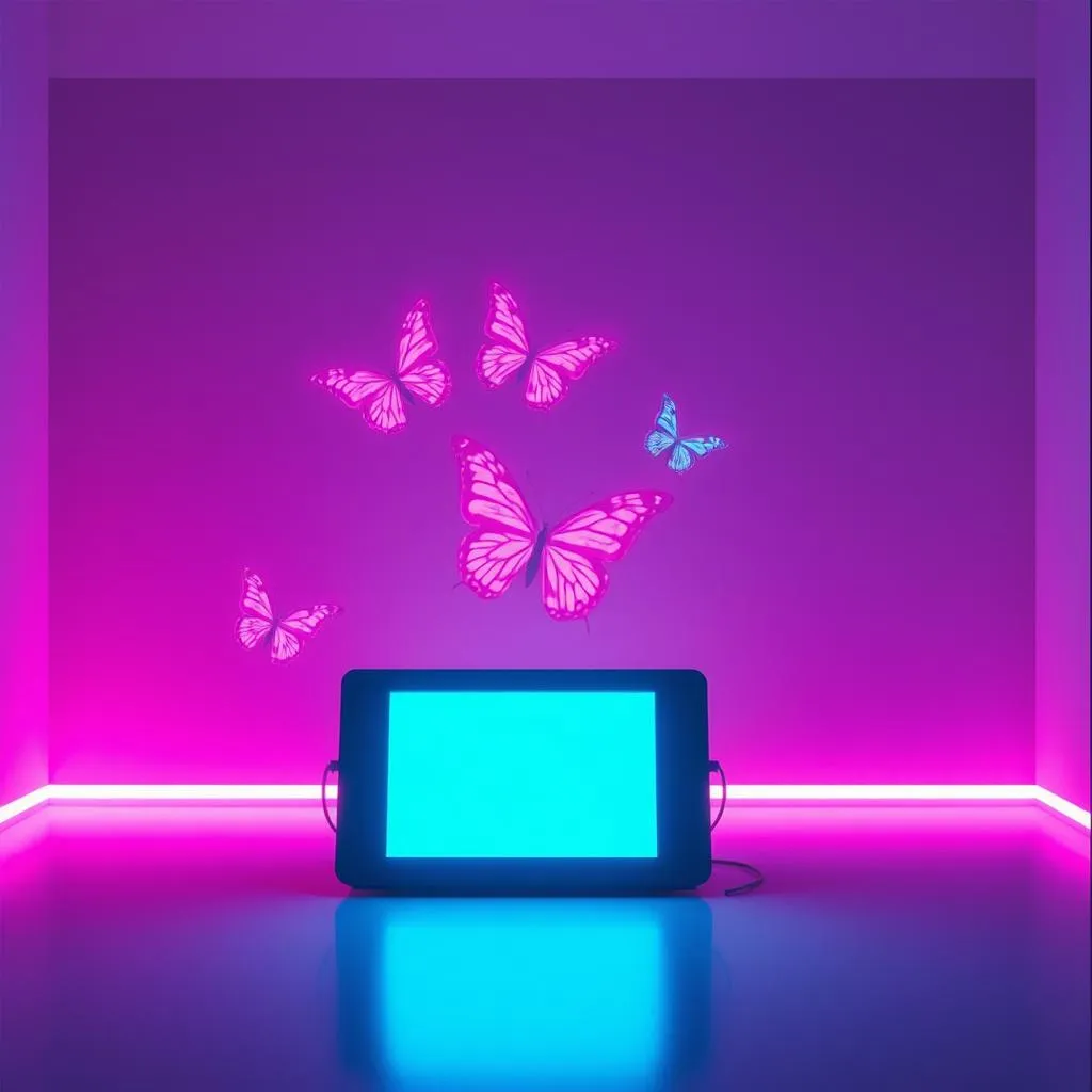 Digital butterflies