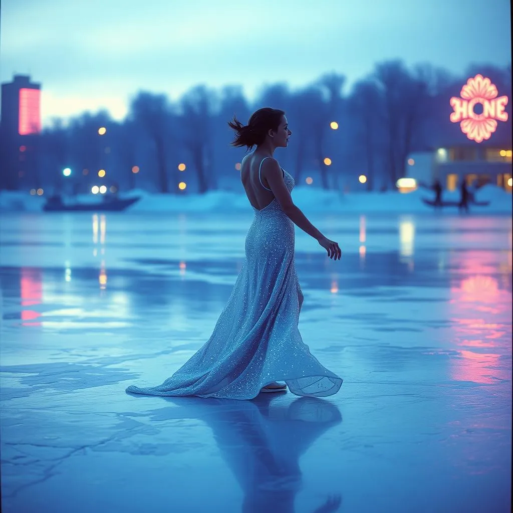 Snow On My Dress