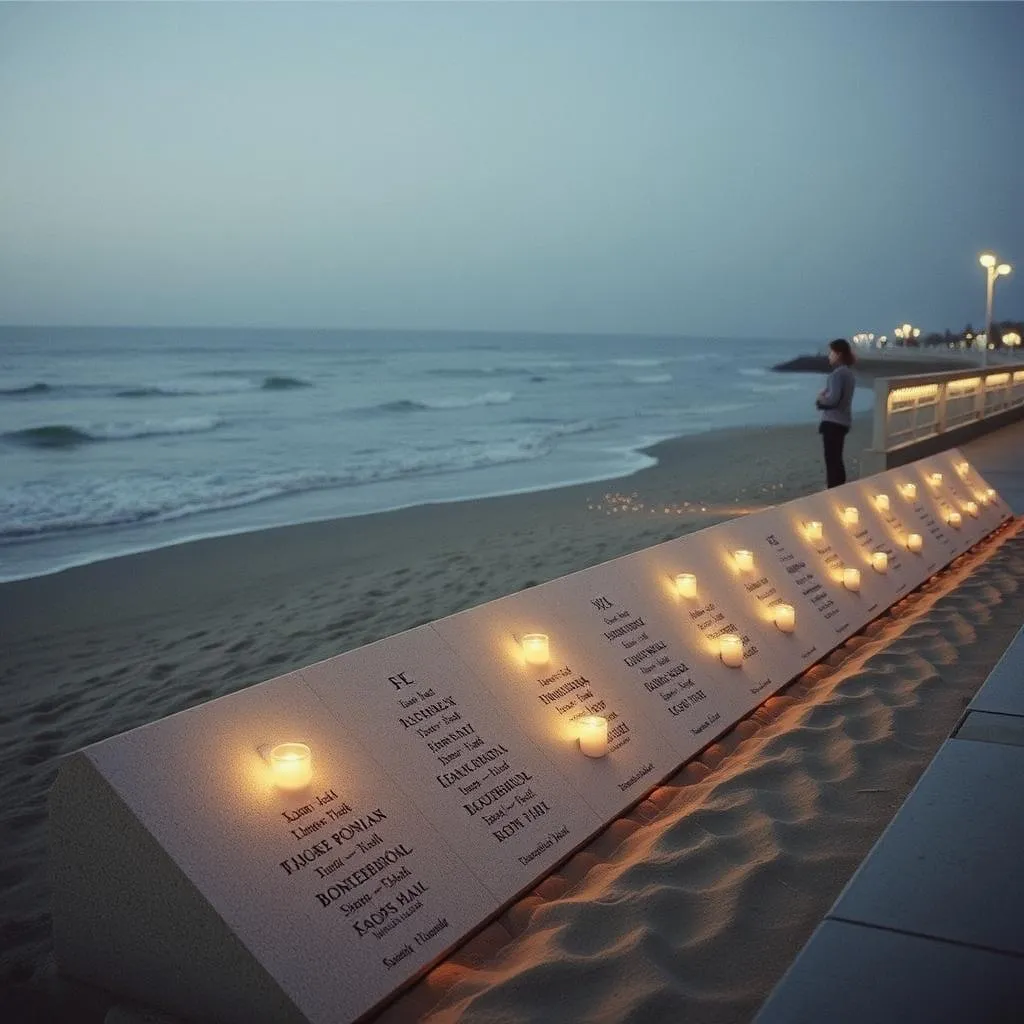 Fifteen Names in the Sand