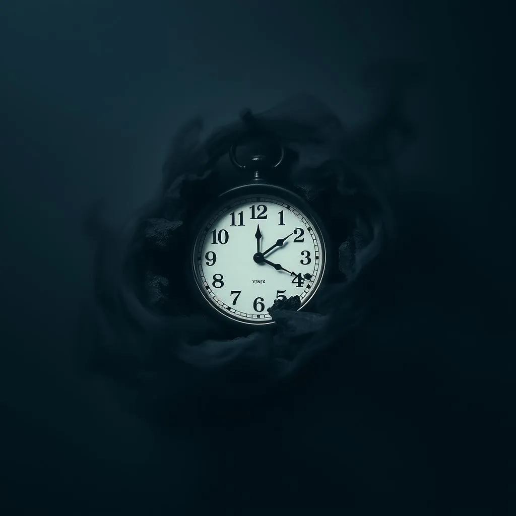 The Clock that Dreams in Ash