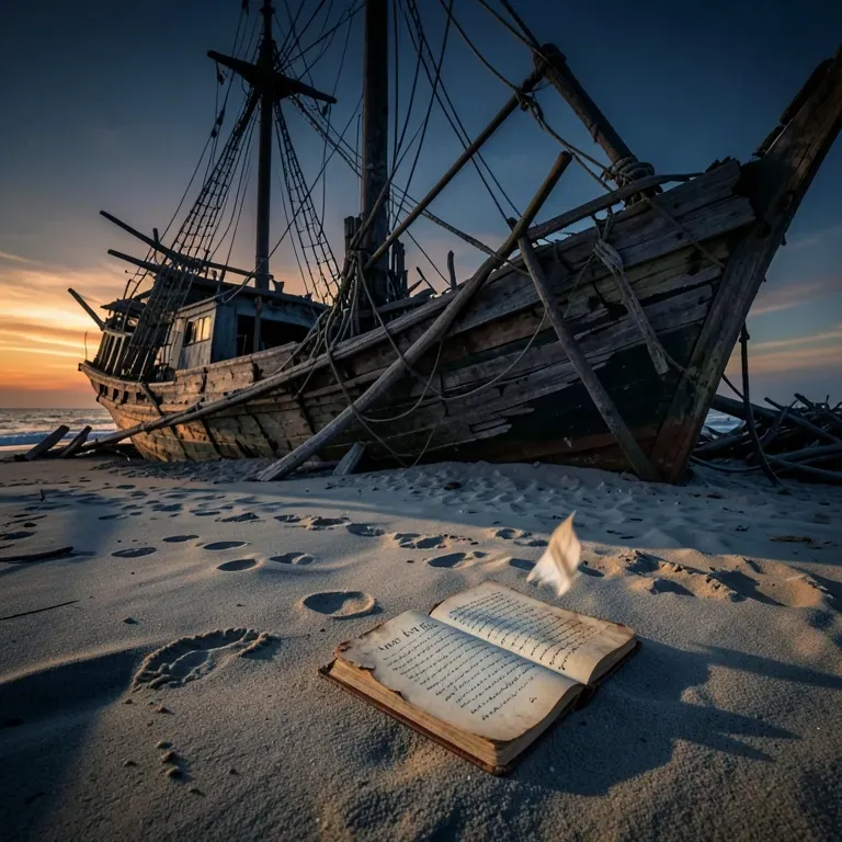 The man beneath the wreckage
