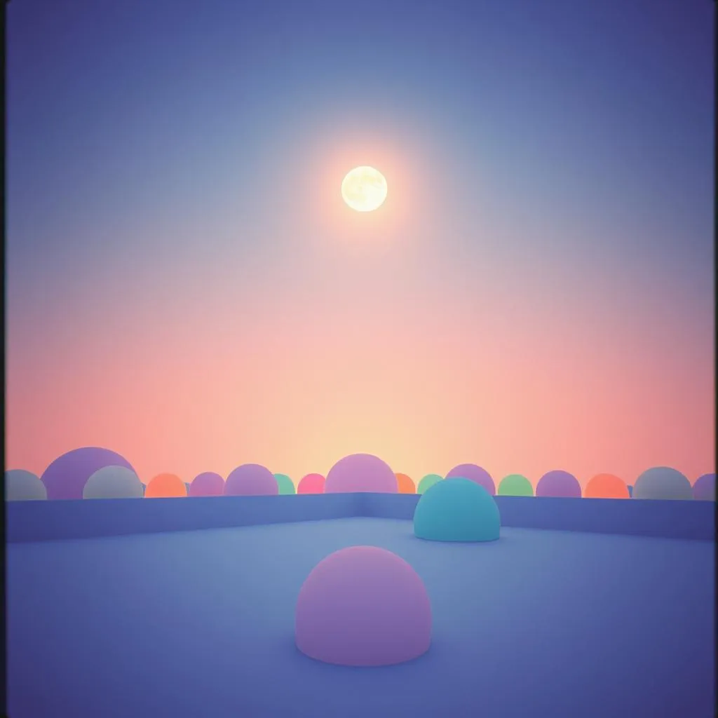The beautiful night