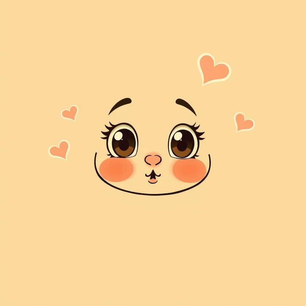 Winkin at me.
