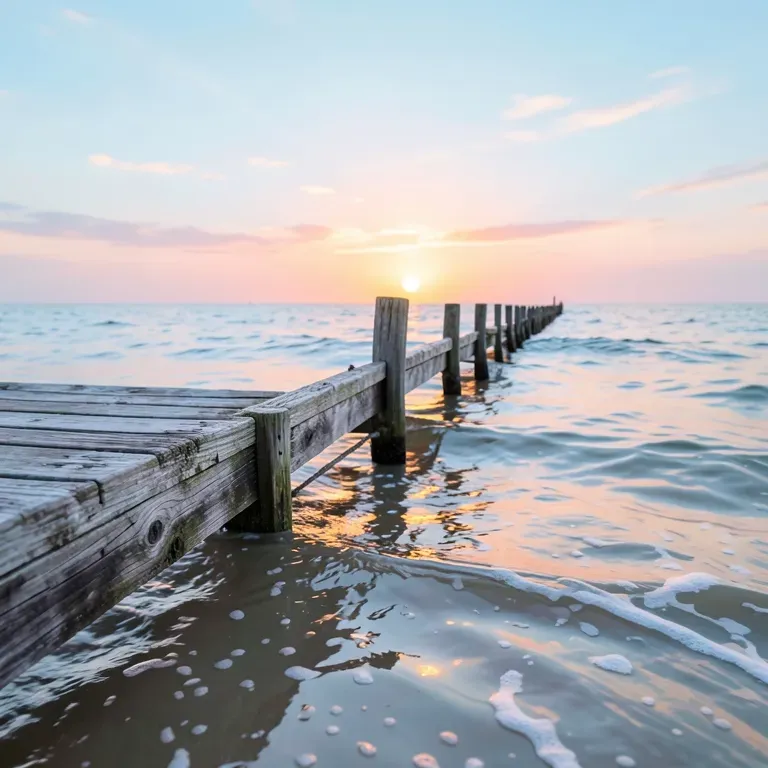 High tide