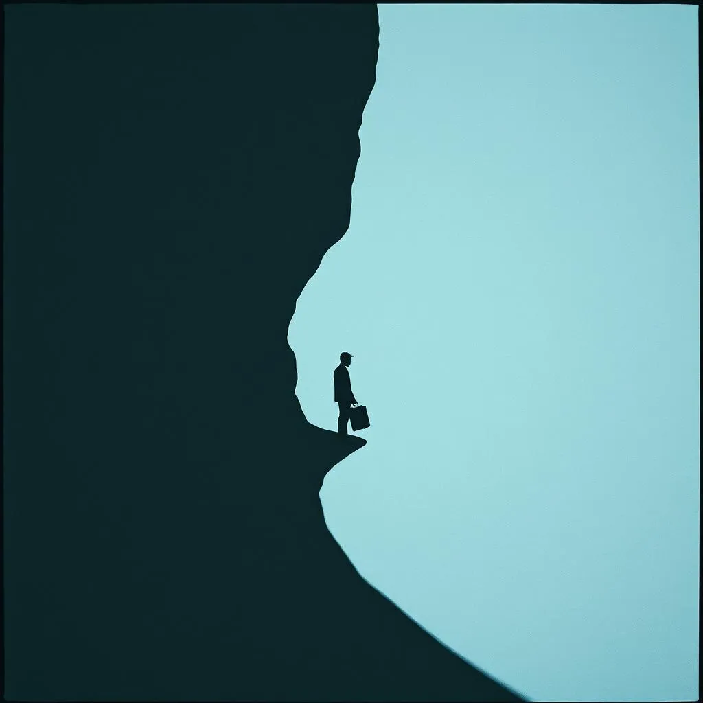 Behind a Shadow