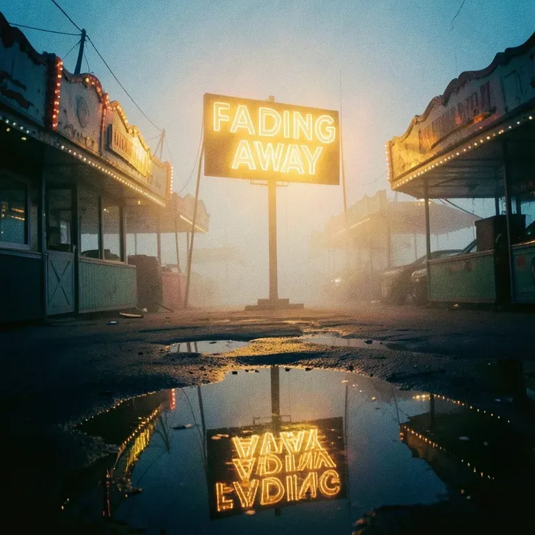 Fading away