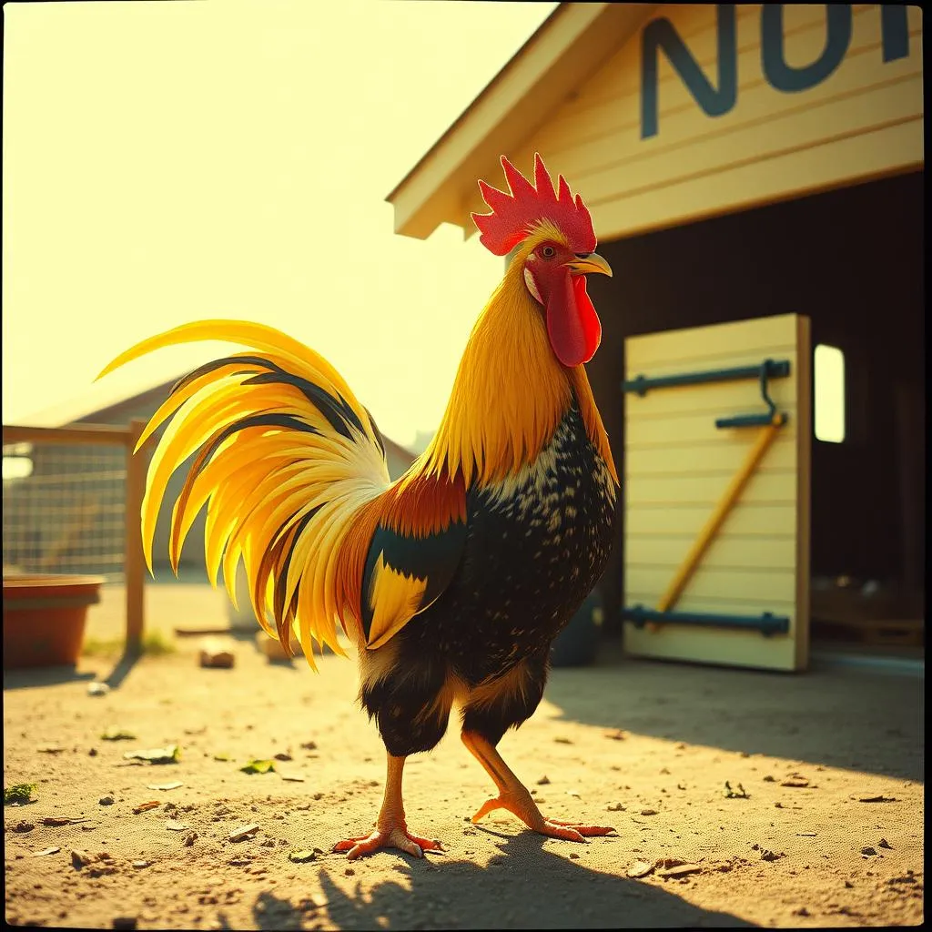 Kung Fu Cockerell's Feathery Fight