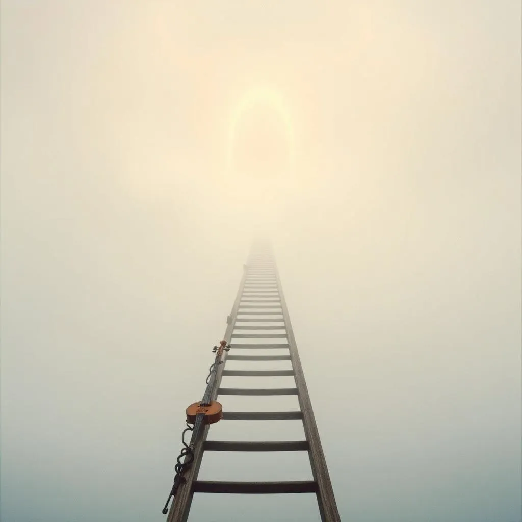 A long ladder to the sky, let's go
