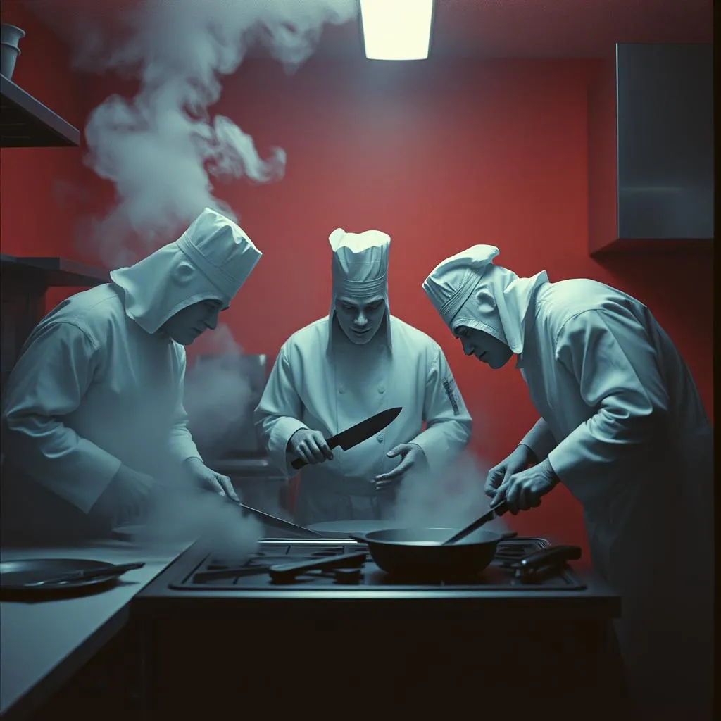 Wolf Pack In The Kitchen