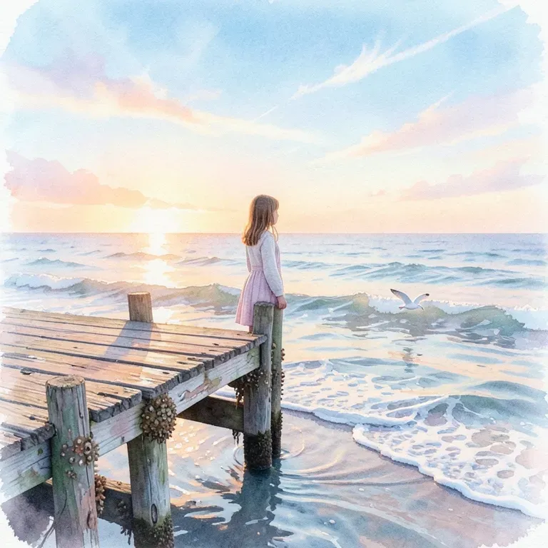 By the ocean
