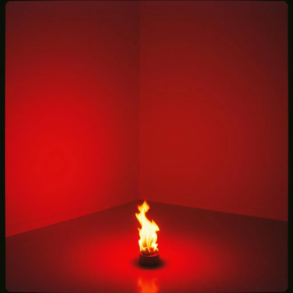 Flame fire
