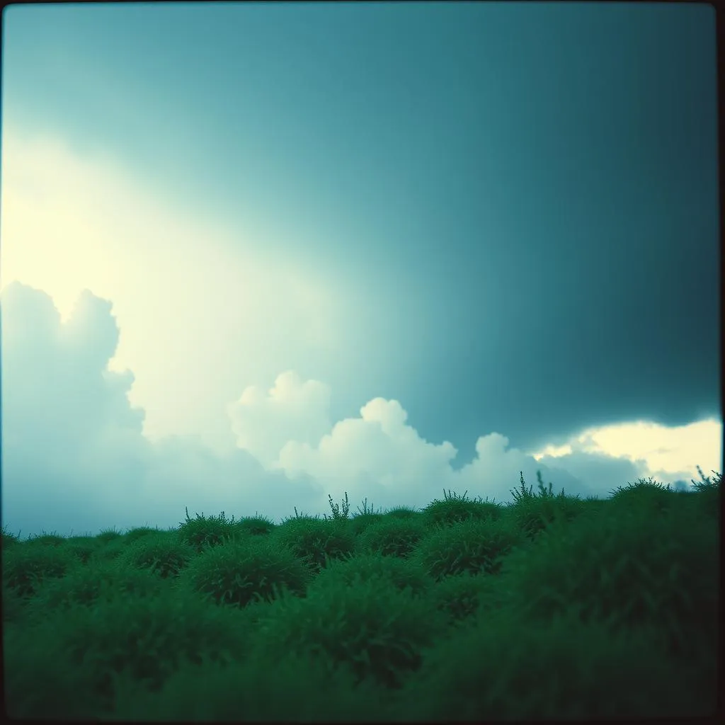 Mako through the storm.