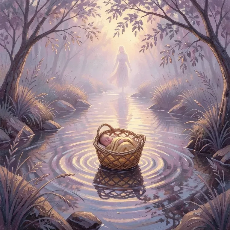 Quite in the creek