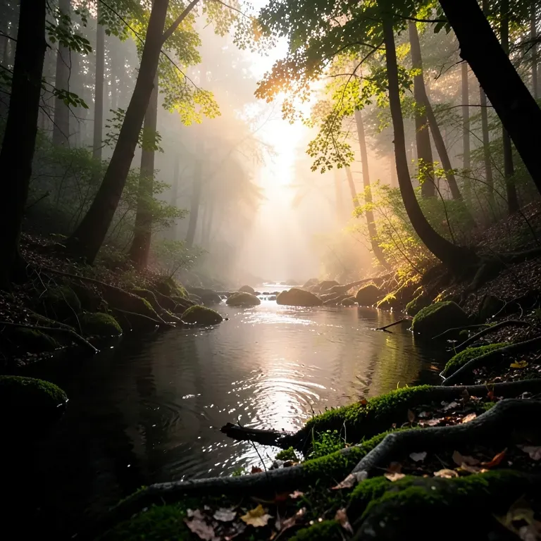 Moss on a stream (Inspired by Deven)
