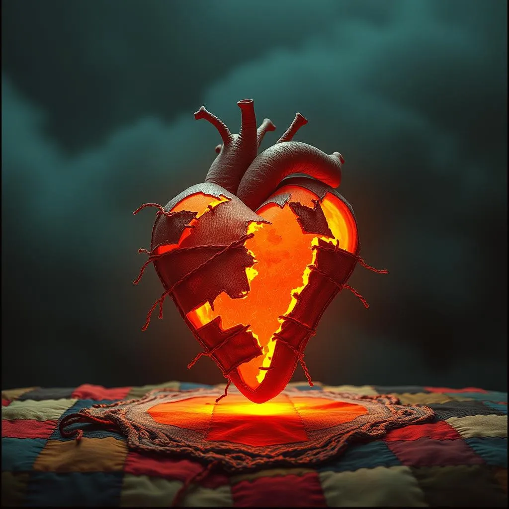 Calico heart