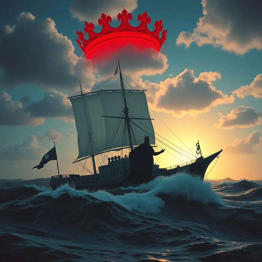 Red Monarch of the Open Sea (Shanks)