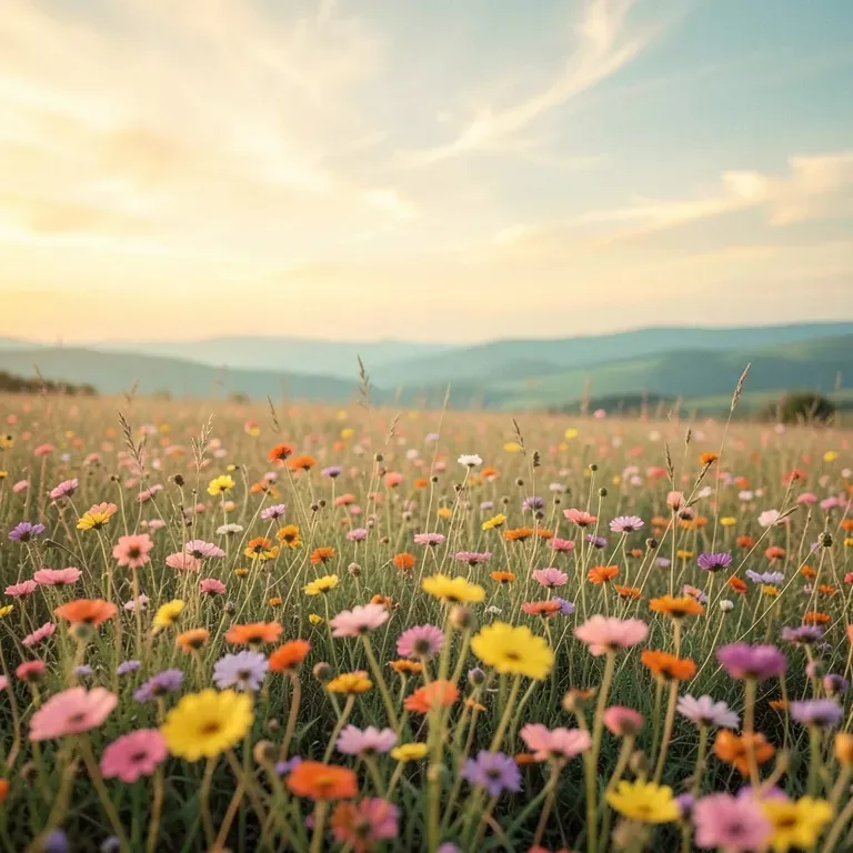 Wildflowers everywhere