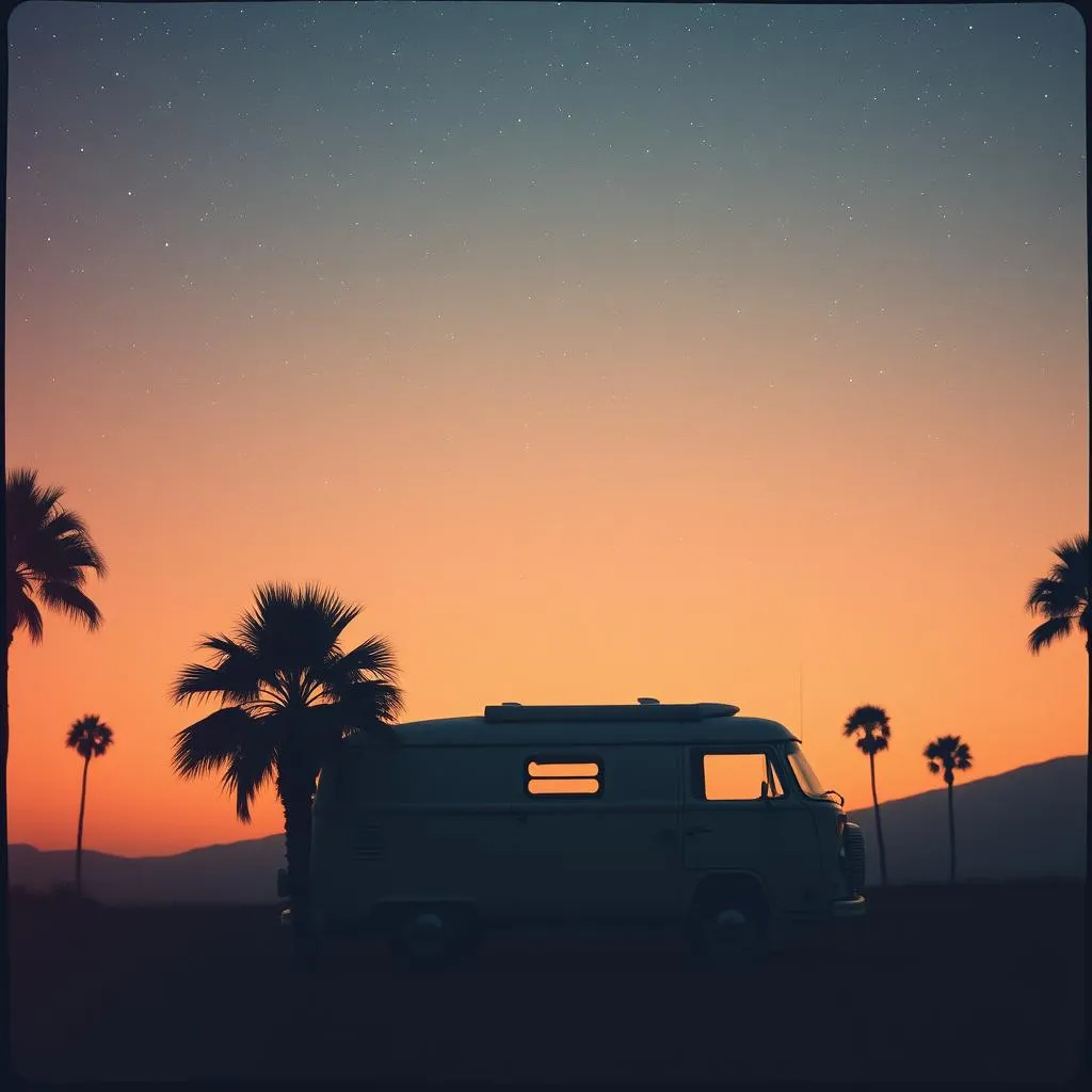 Parking Lot Sunrise